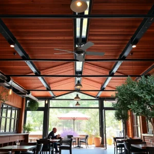 Interior view of the revamped Beethoven Market restaurant