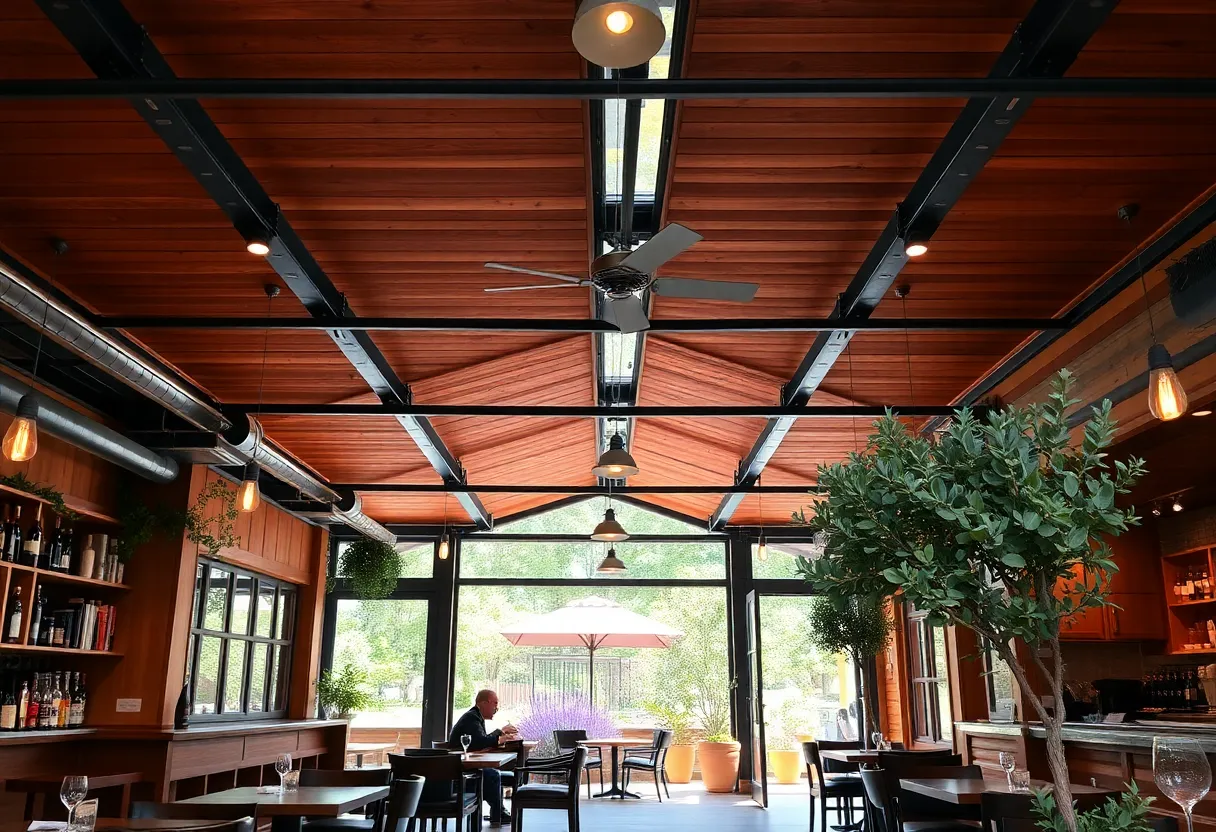 Interior view of the revamped Beethoven Market restaurant