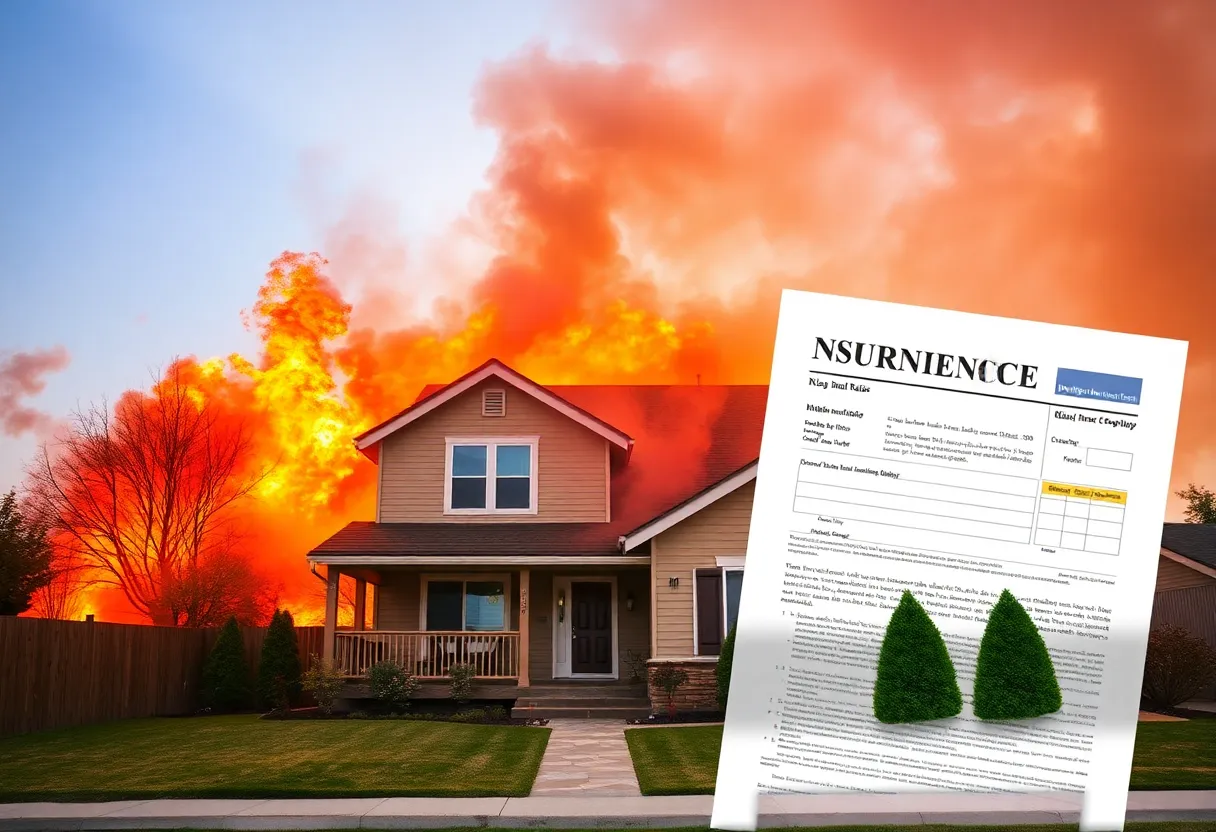 California home insurance rate increase due to wildfires