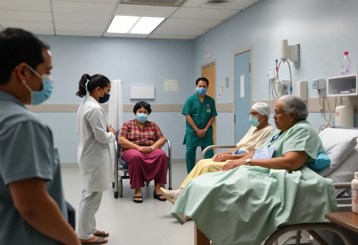 Healthcare facility illustrating challenges in Medi-Cal program funding.