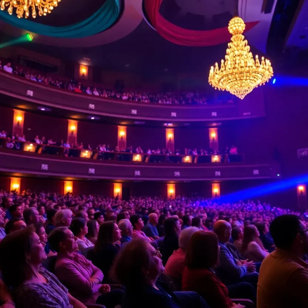 Audience eagerly awaits performance at Theatre 40
