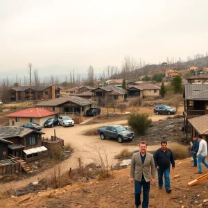 Devastated Altadena community after the Eaton Fire