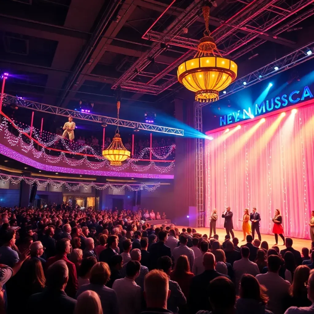 Crowd enjoying performances at the ASCAP Foundation Musical Theatre Fest in Los Angeles