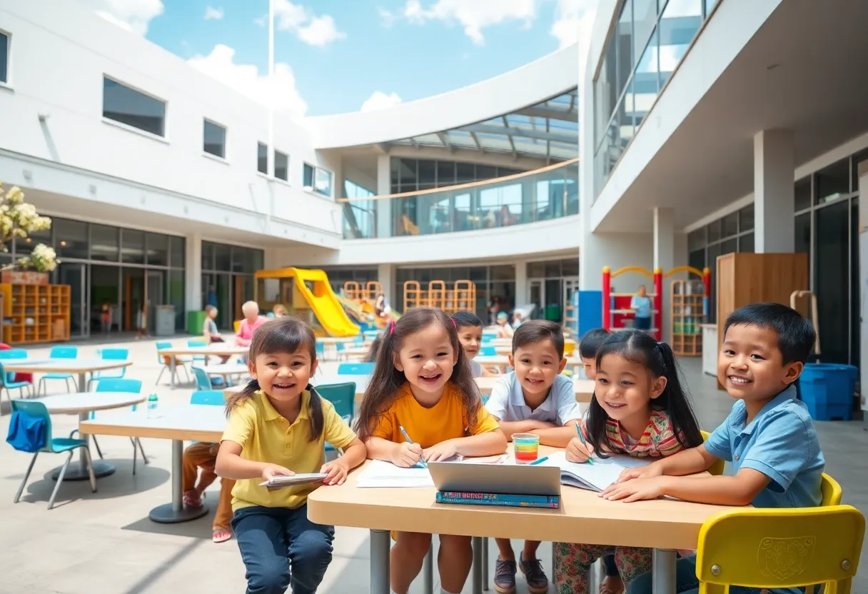 Students at Beverly Hills Elementary Schools
