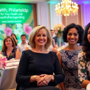 Guests enjoying the Women’s Guild Cedars-Sinai Spring Luncheon