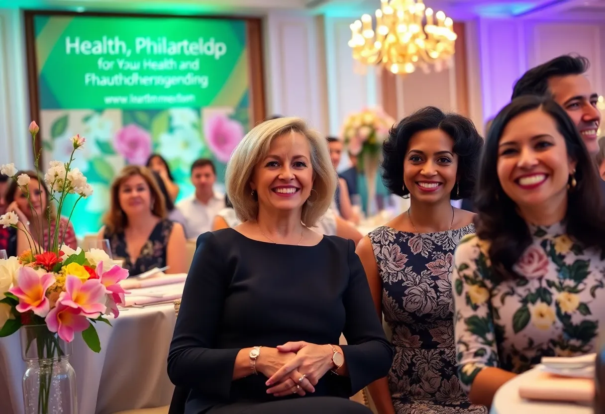 Guests enjoying the Women’s Guild Cedars-Sinai Spring Luncheon
