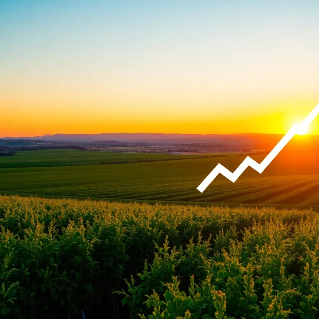 California agricultural fields symbolizing economic impacts of tariffs