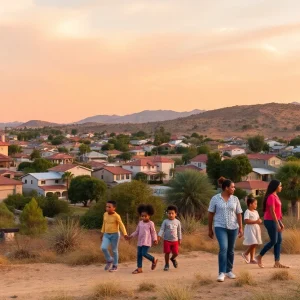 A scenic view of California symbolizing the potential of its economy and community.
