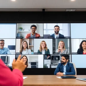 Virtual panel discussion on California privacy laws featuring diverse professionals.