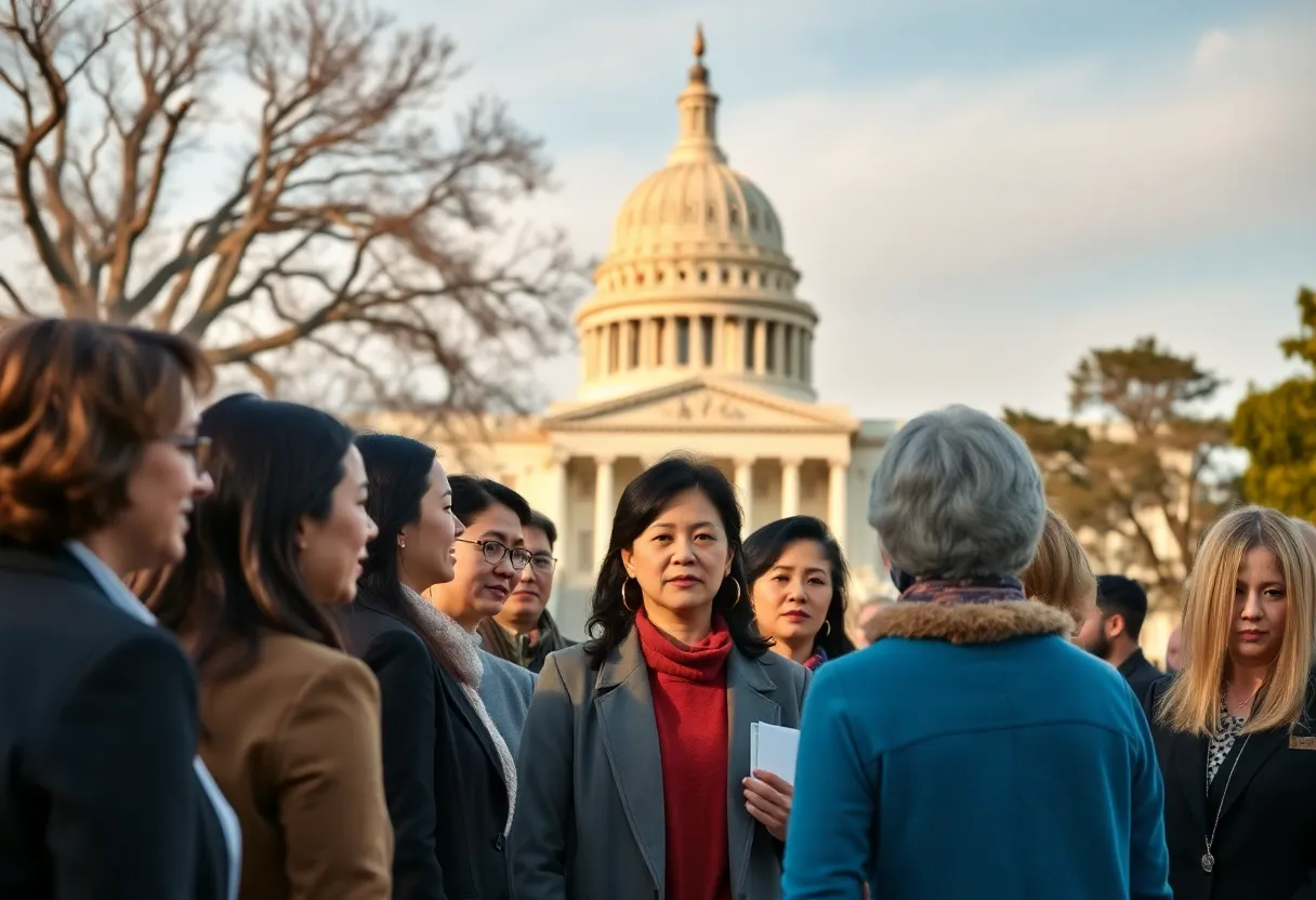 Group discussion about healthcare in California