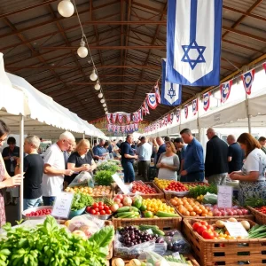 Beverly Hills Farmers' Market event for Jewish American Heritage Month