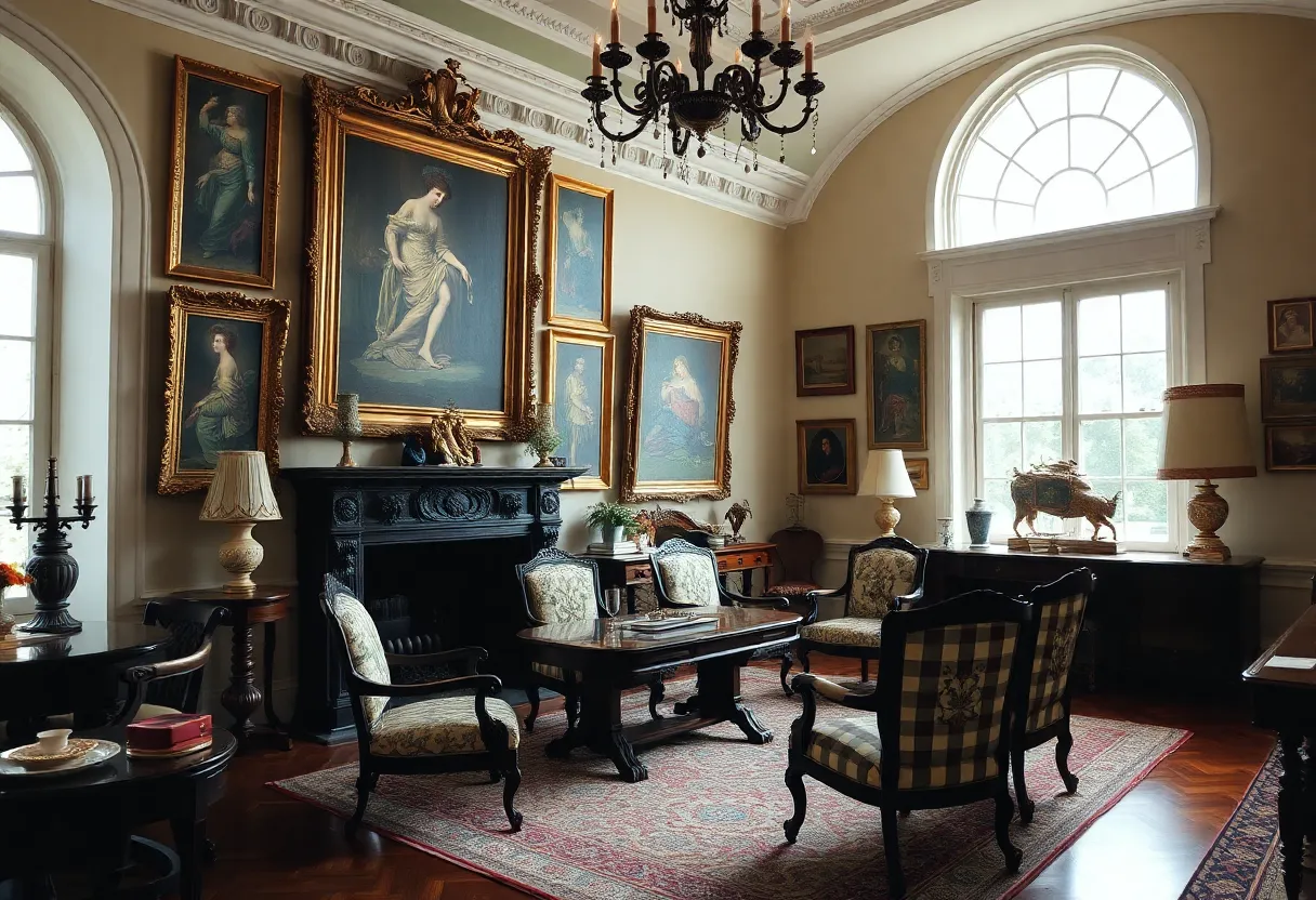 Historic residence filled with art and antiques