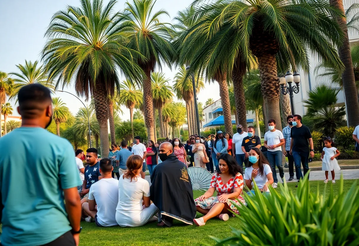 A serene view of Beverly Hills showcasing its diverse community