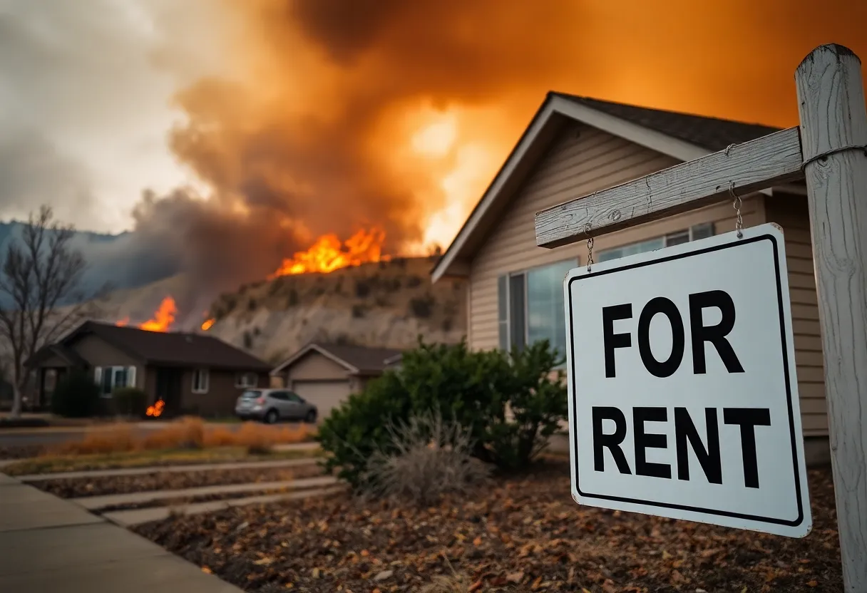 Rental property in Beverly Hills after wildfires
