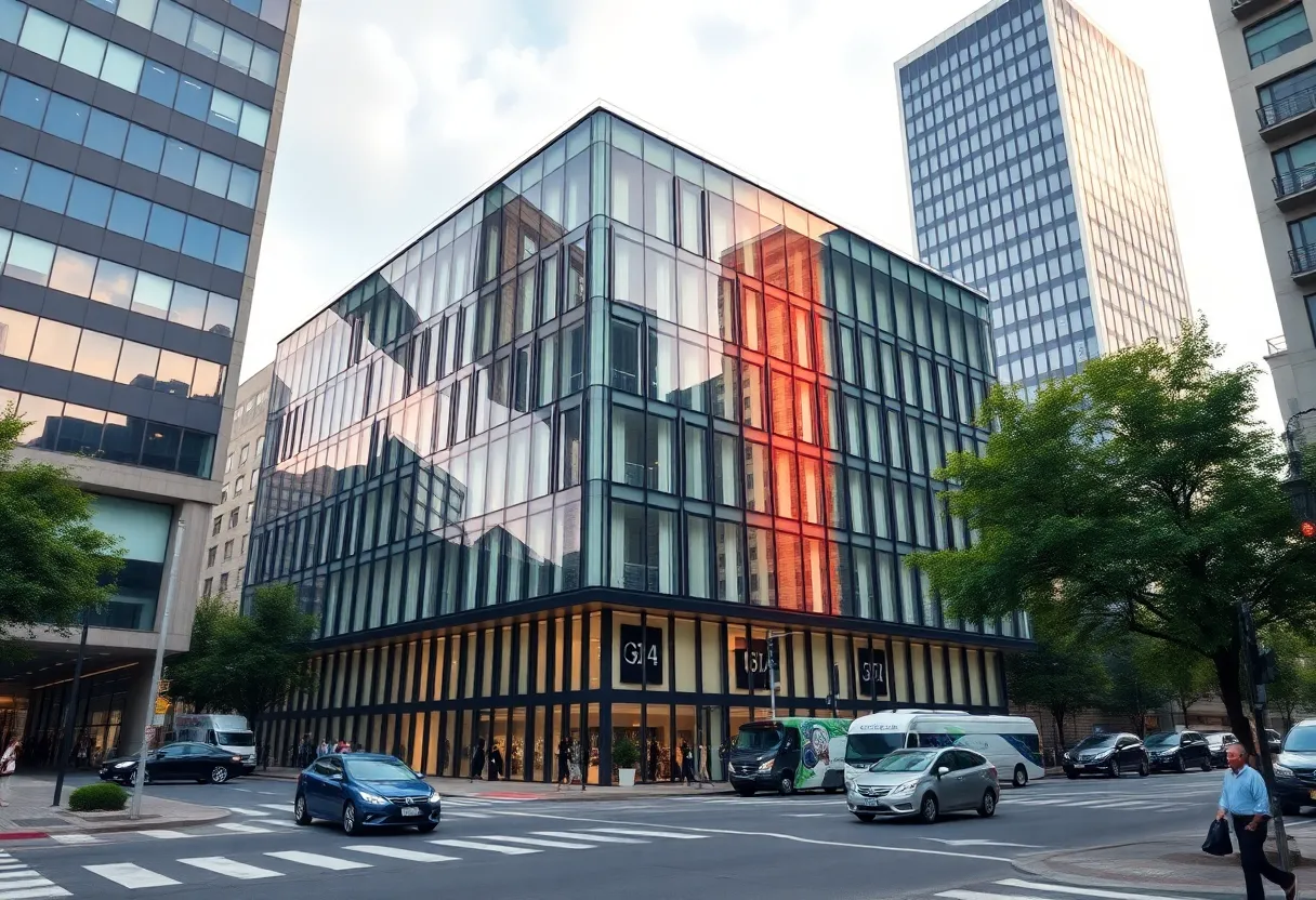 Office building representing Omninet Capital's commercial real estate investments.