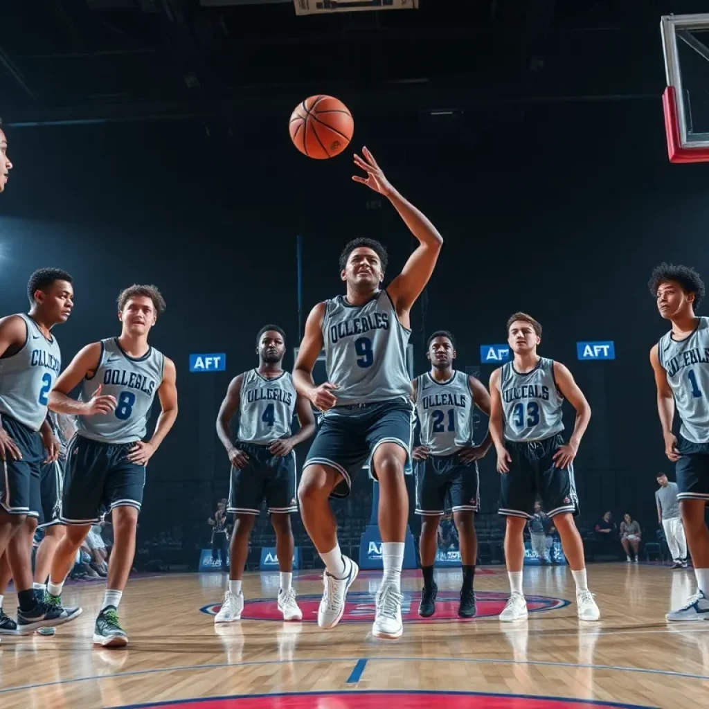 Duke basketball team demonstrating resilience on the court