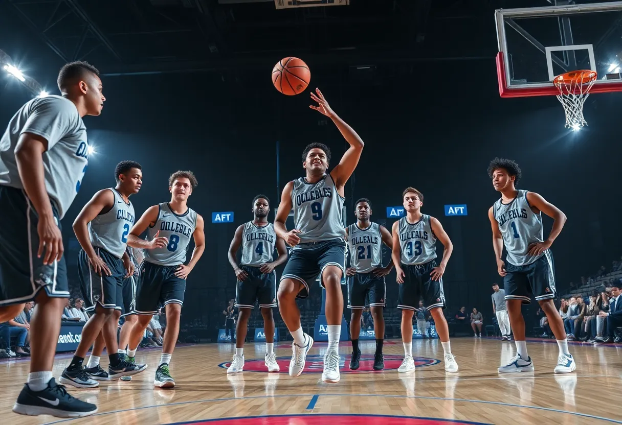 Duke basketball team demonstrating resilience on the court
