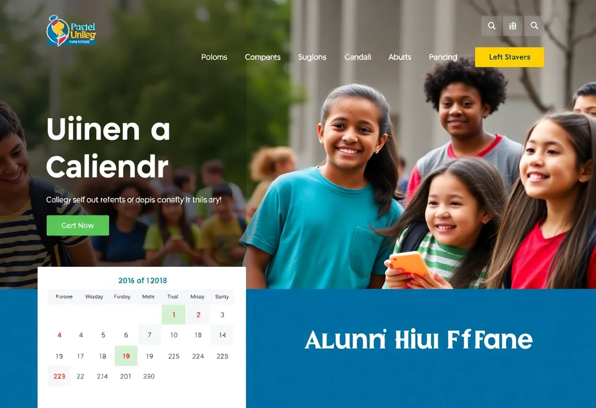 Screenshot of the redesigned website for Beverly Hills Unified School District