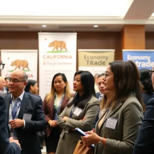 Business leaders at California Business Outlook conference