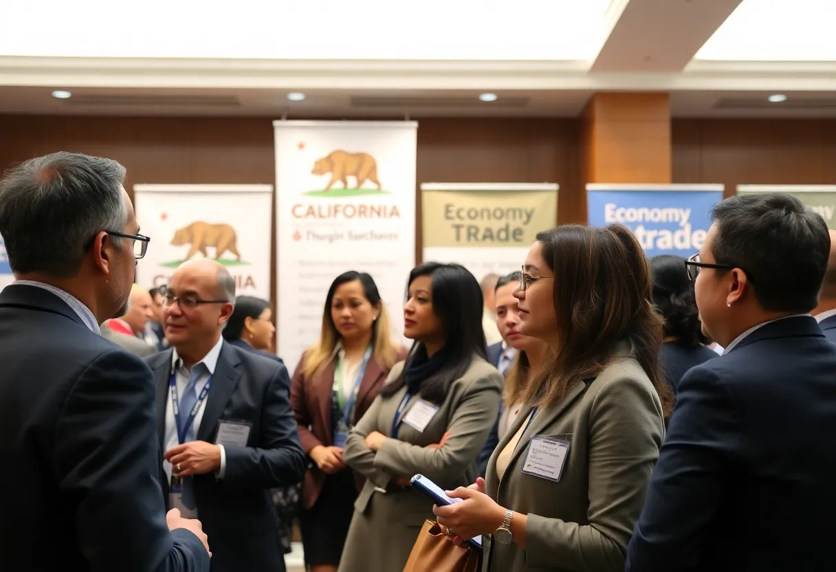 Business leaders at California Business Outlook conference