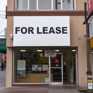 A closed Bed Bath & Beyond store in California