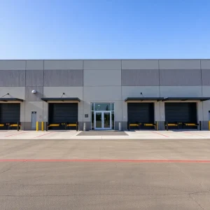 Exterior view of the D & D Industrial Center located in Temecula, California