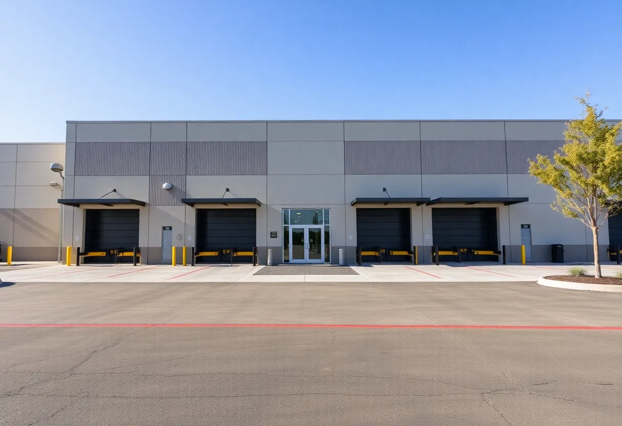 Exterior view of the D & D Industrial Center located in Temecula, California