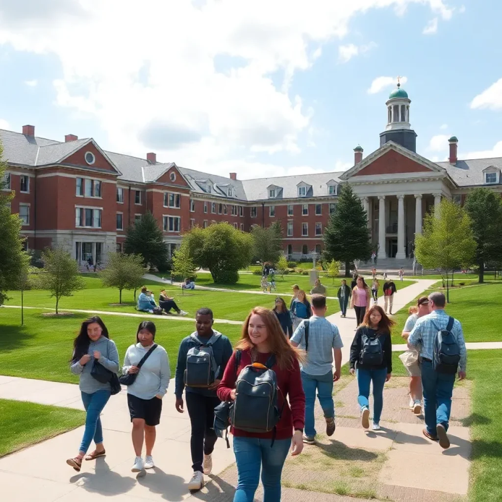 University campus representing academic scrutiny