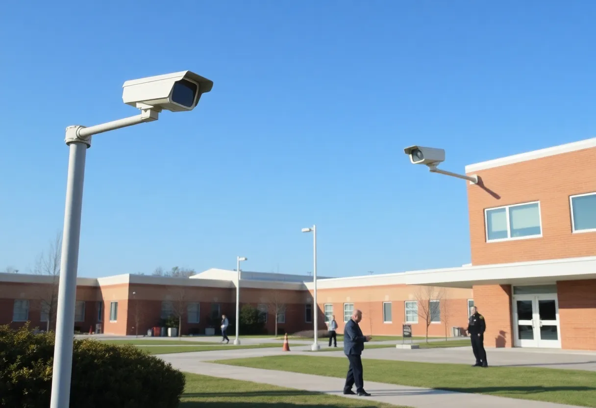 Enhanced security measures at Beverly Hills High School campus