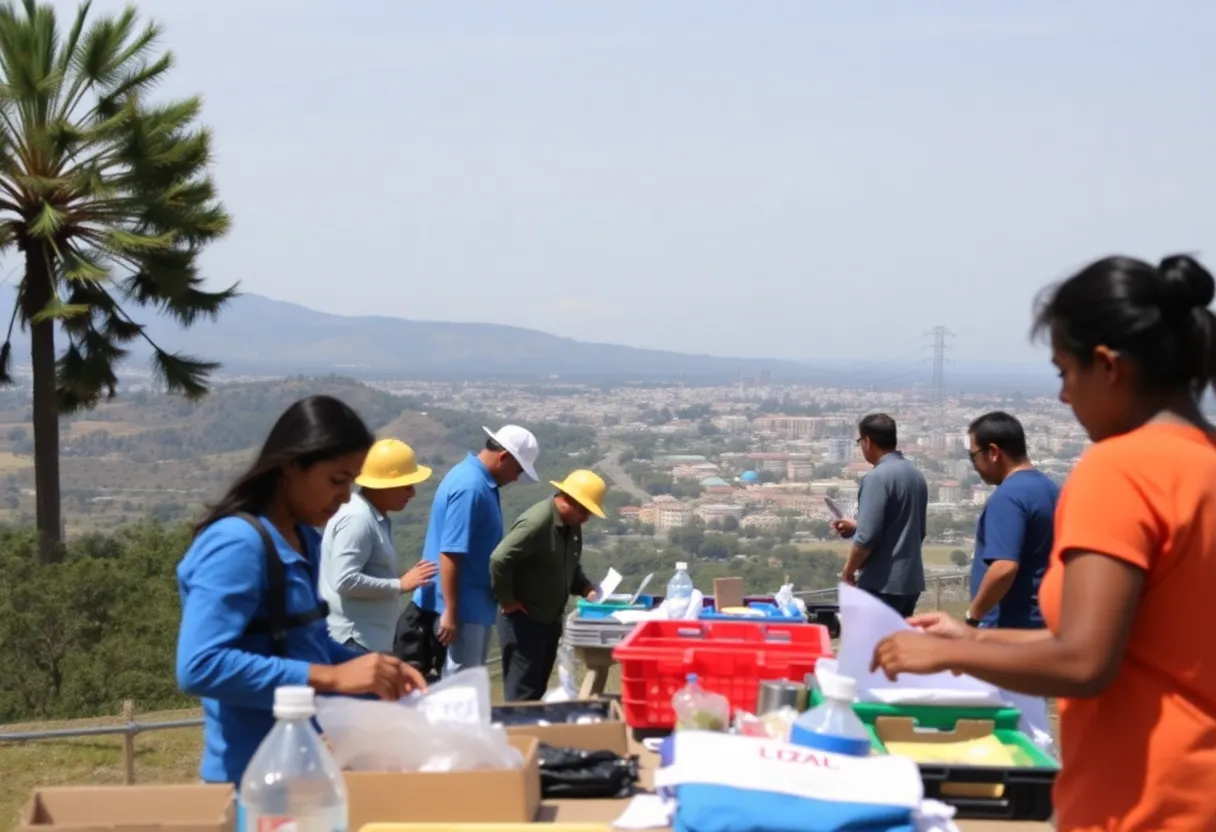 Diverse workforce in California