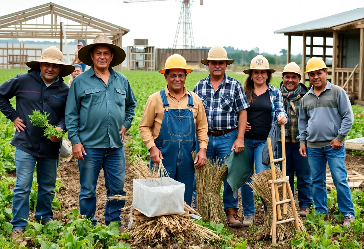 Immigrant workers in agriculture and construction