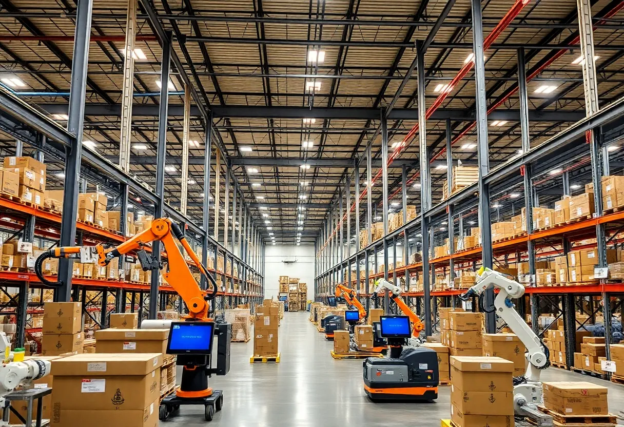 iHerb new fulfillment center facility in Denton, Texas