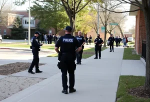Increased police patrols near school to address safety concerns