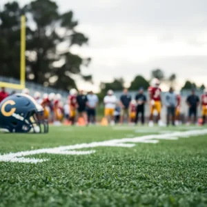 UCLA football field representing collegiate sports challenges